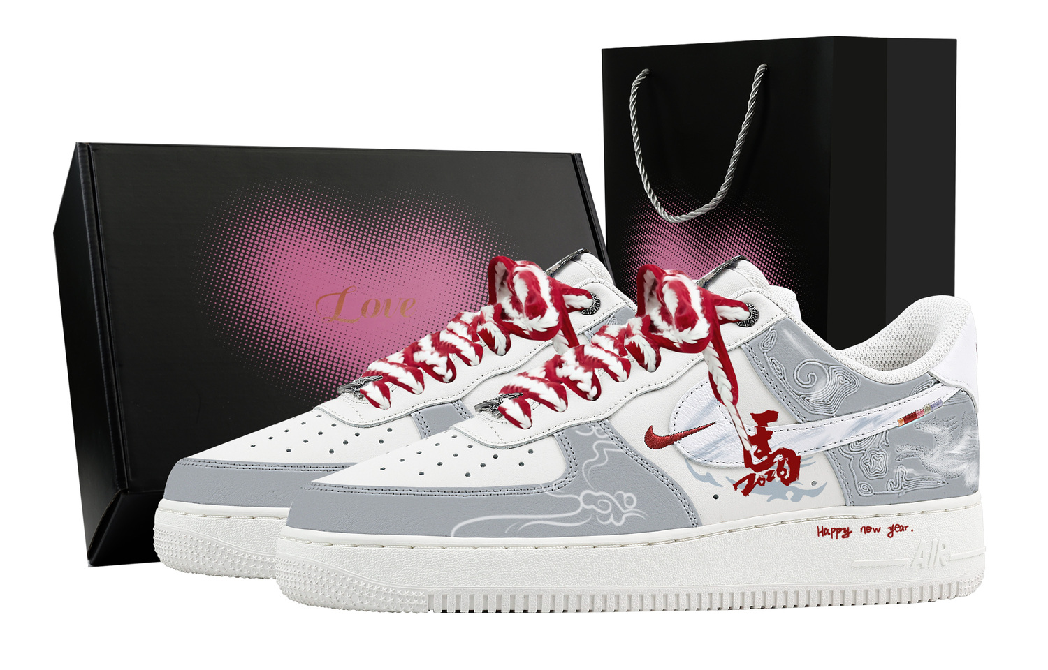 Nike Air Force 1 Galloping Horse Renewal Heart Box кожаные дышащие низкие скейтборд-кроссовки мужские серый белый
Nike Air Force 1 Galloping Horse Renewal Heart Box кожаные дышащие низкие скейтборд-кроссовки мужские серый белый