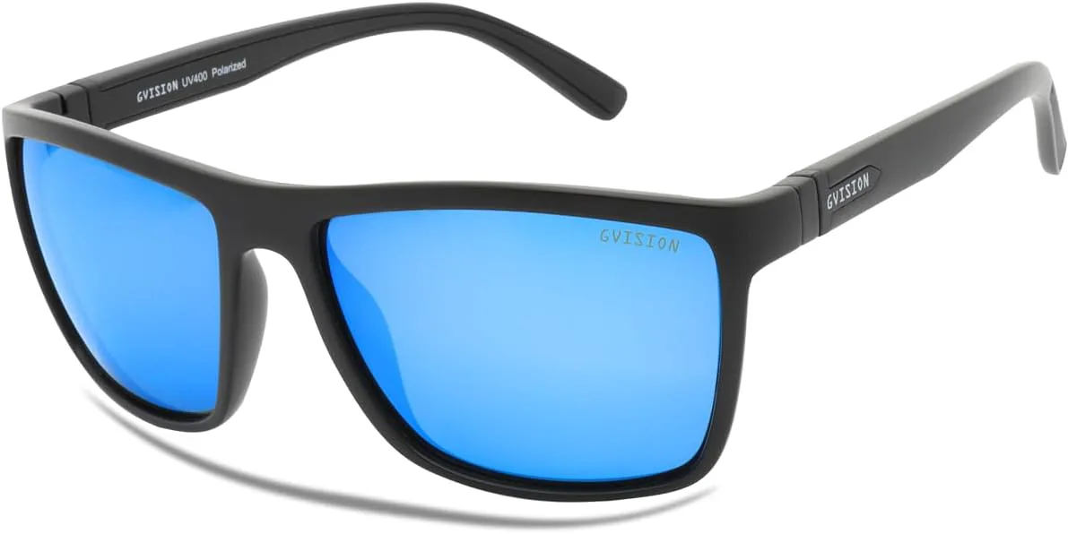 Поляризованные солнцезащитные очки GVISION для рыбалки, для мужчин и женщин, для гольфа, вождения, бега, с зеркальными линзами, спортивные очки UV400, Matte Black
Поляризованные солнцезащитные очки GVISION для рыбалки, для мужчин и женщин, для гольфа, вождения, бега, с зеркальными линзами, спортивные очки UV400, Matte Black