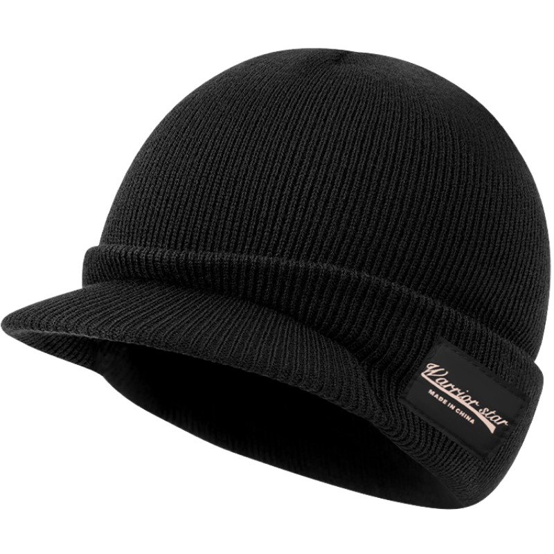 WARRIOR Акриловая шерстяная полиамидная шапка-бини Unisex Black
WARRIOR Акриловая шерстяная полиамидная шапка-бини Unisex Black