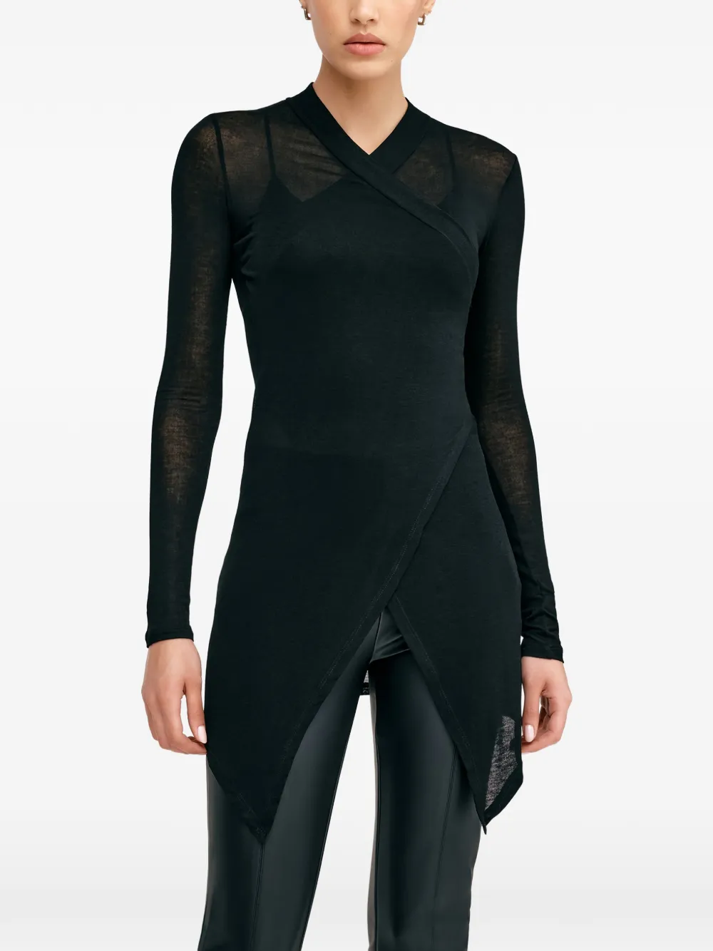 Топ Morgan с длинными рукавами Marcella, черный
Топ Morgan с длинными рукавами Marcella, черный