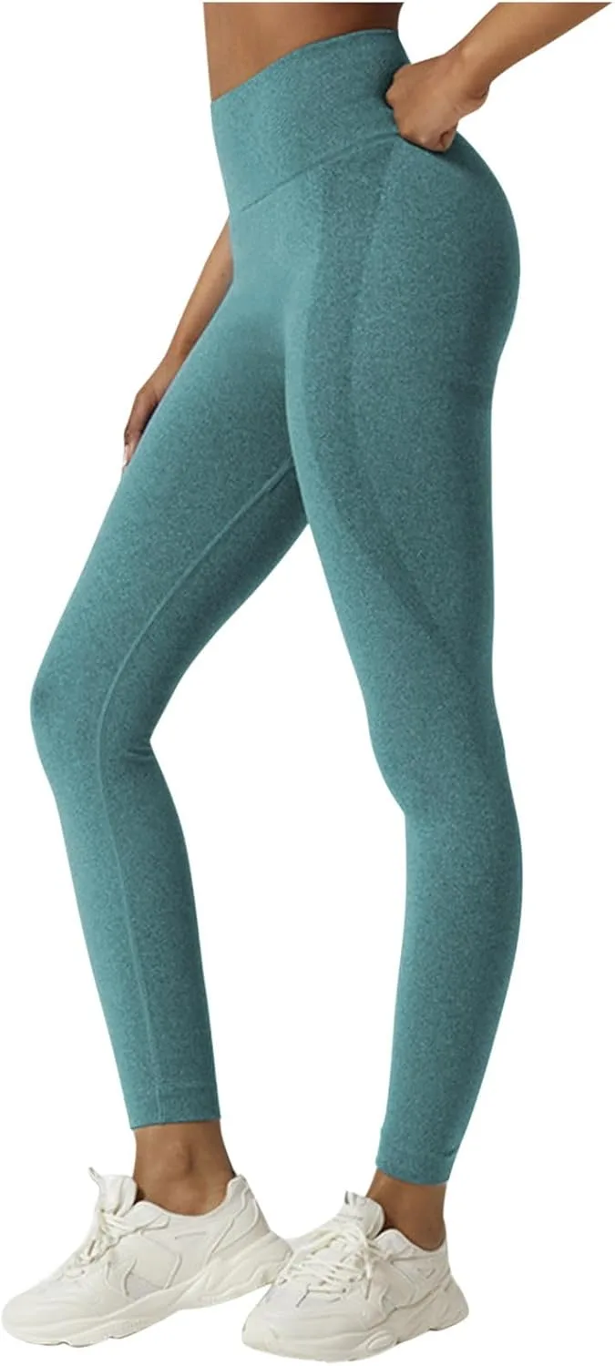 Женские леггинсы для йоги с высокой талией и эластичным поясом
Женские леггинсы для йоги с высокой талией и эластичным поясом