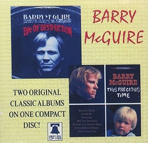 CD диск McGuire, Barry: Eve of Destruction / This Precious Time
CD диск McGuire, Barry: Eve of Destruction / This Precious Time