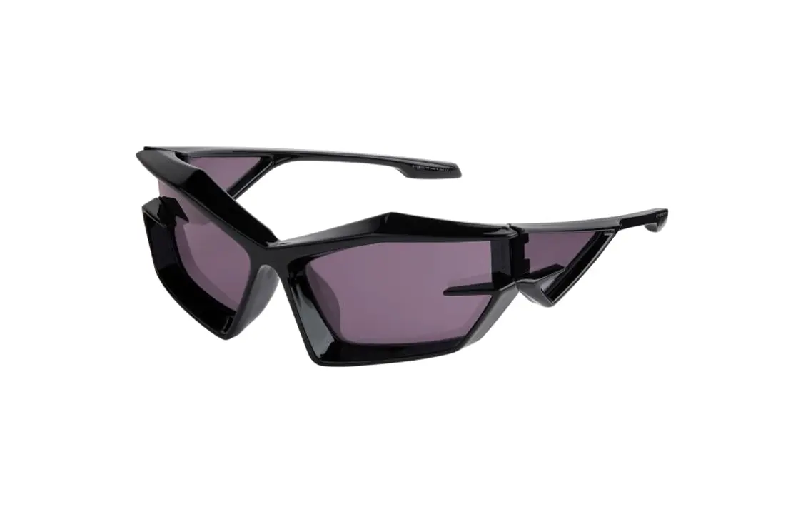 Givenchy Пластиковые солнцезащитные очки неправильной формы унисекс черные, Black
Givenchy Пластиковые солнцезащитные очки неправильной формы унисекс черные, Black