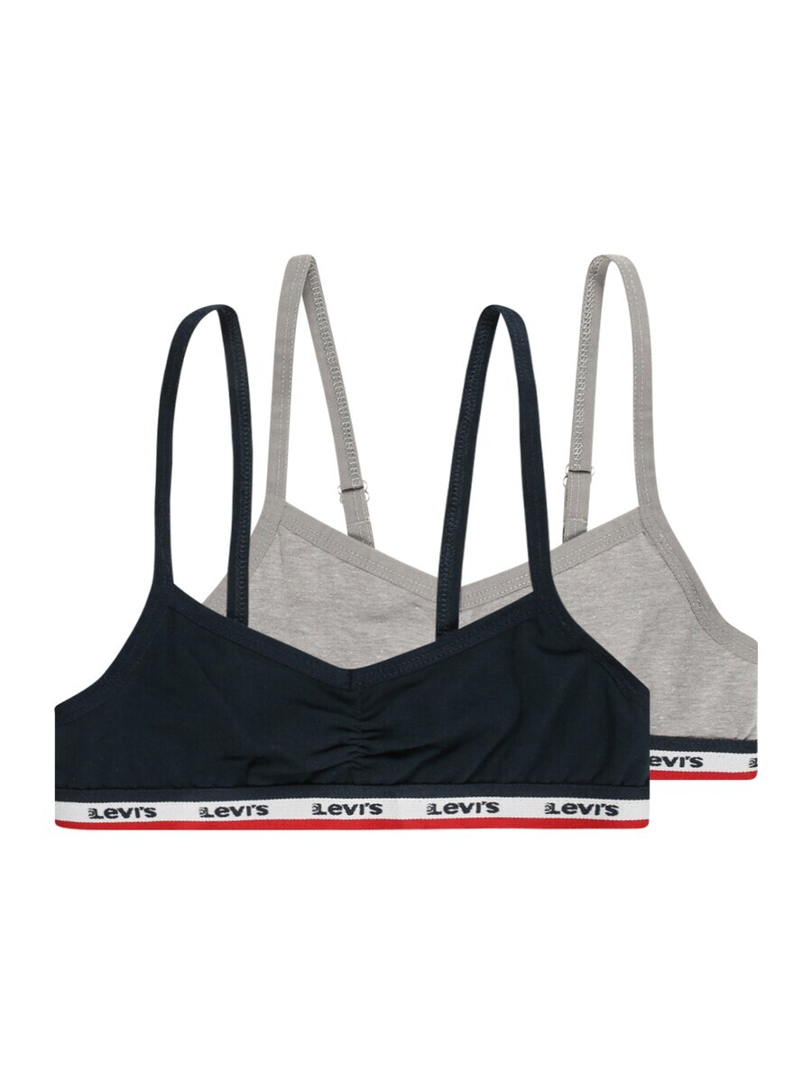 Бюстгальтер Levis Kids Bralette Bra, цвет Dark blue/mottled grey 
Бюстгальтер Levis Kids Bralette Bra, цвет Dark blue/mottled grey