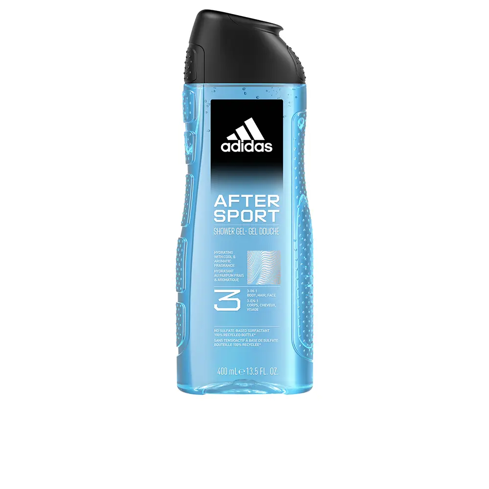 Гель для душа After sport shower gel Adidas, 400 мл.
Гель для душа After sport shower gel Adidas, 400 мл.
