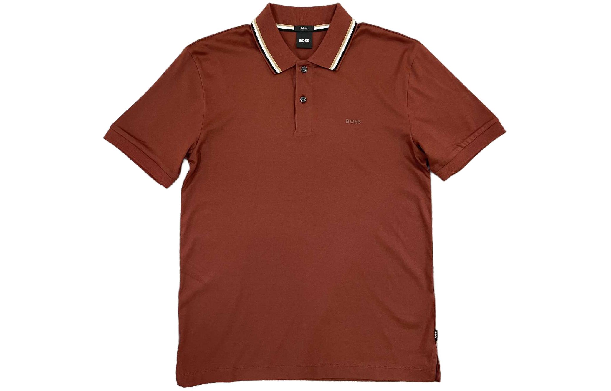 Футболка поло мужская тёмно-коричневая HUGO BOSS
Футболка поло мужская тёмно-коричневая HUGO BOSS