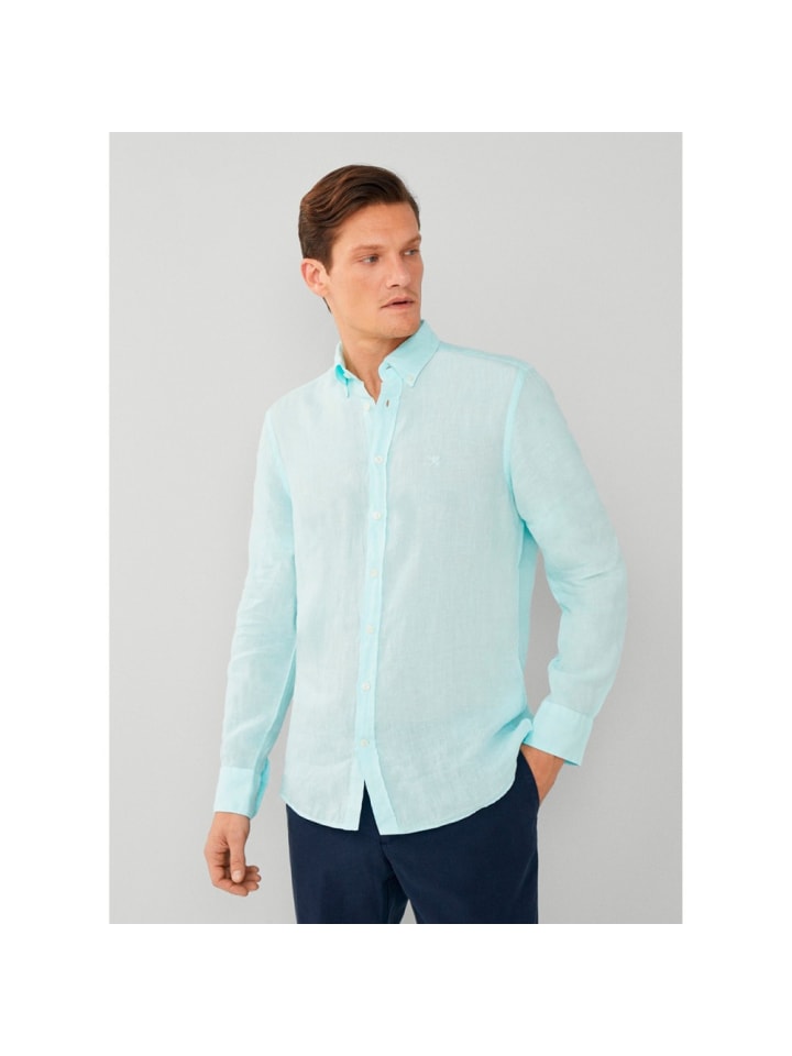 Рубашка Hackett London, бирюзовый
Рубашка Hackett London, бирюзовый