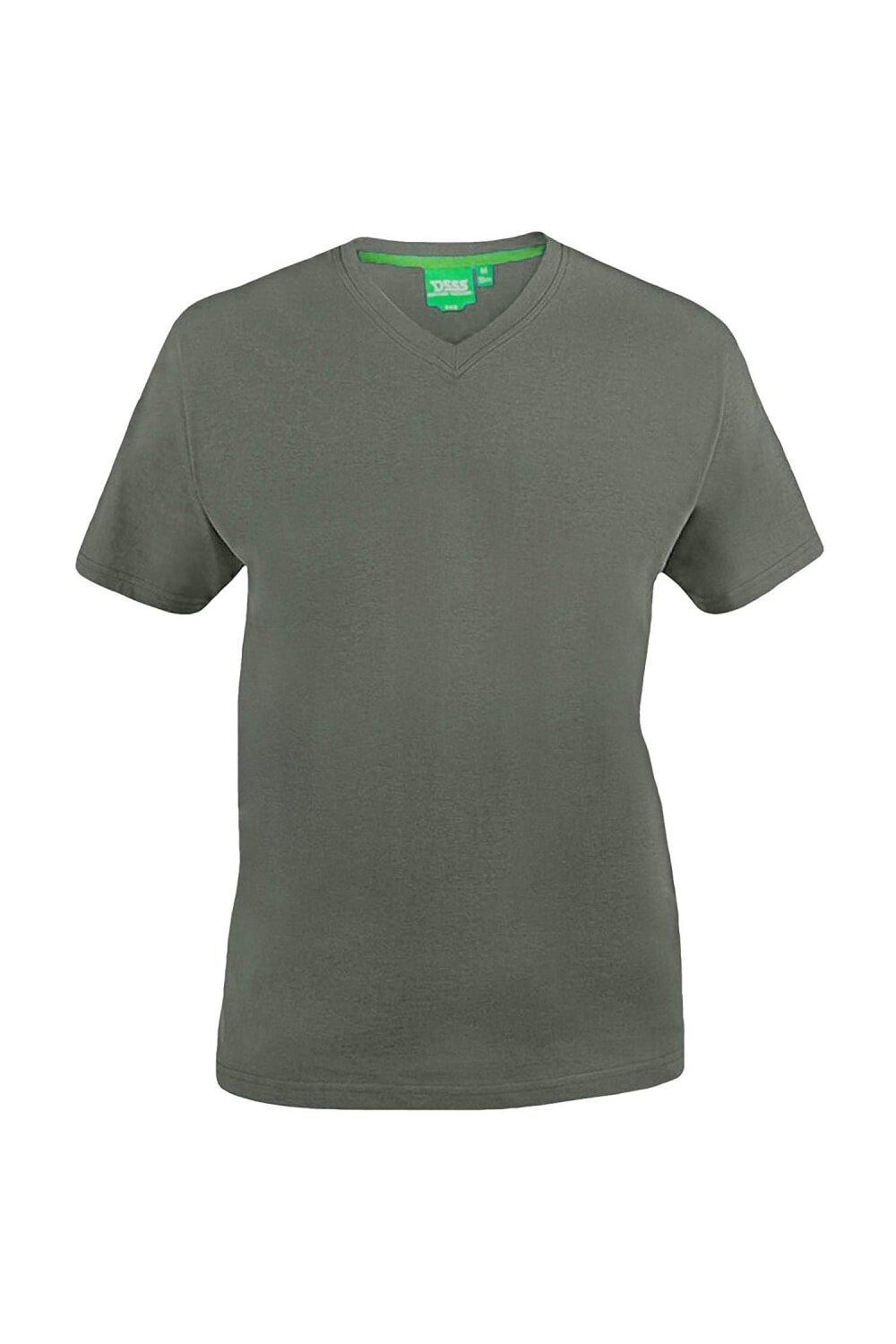 D555 Хлопковая футболка размера King Size с V-образным вырезом Signature 2 Duke Clothing, хаки
D555 Хлопковая футболка размера King Size с V-образным вырезом Signature 2 Duke Clothing, хаки