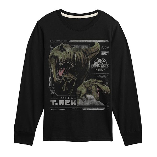 Футболка с длинным рукавом Jurassic World Rebirth T-Rex Digital для мальчиков 8-20 Licensed Character, Black
Футболка с длинным рукавом Jurassic World Rebirth T-Rex Digital для мальчиков 8-20 Licensed Character, Black