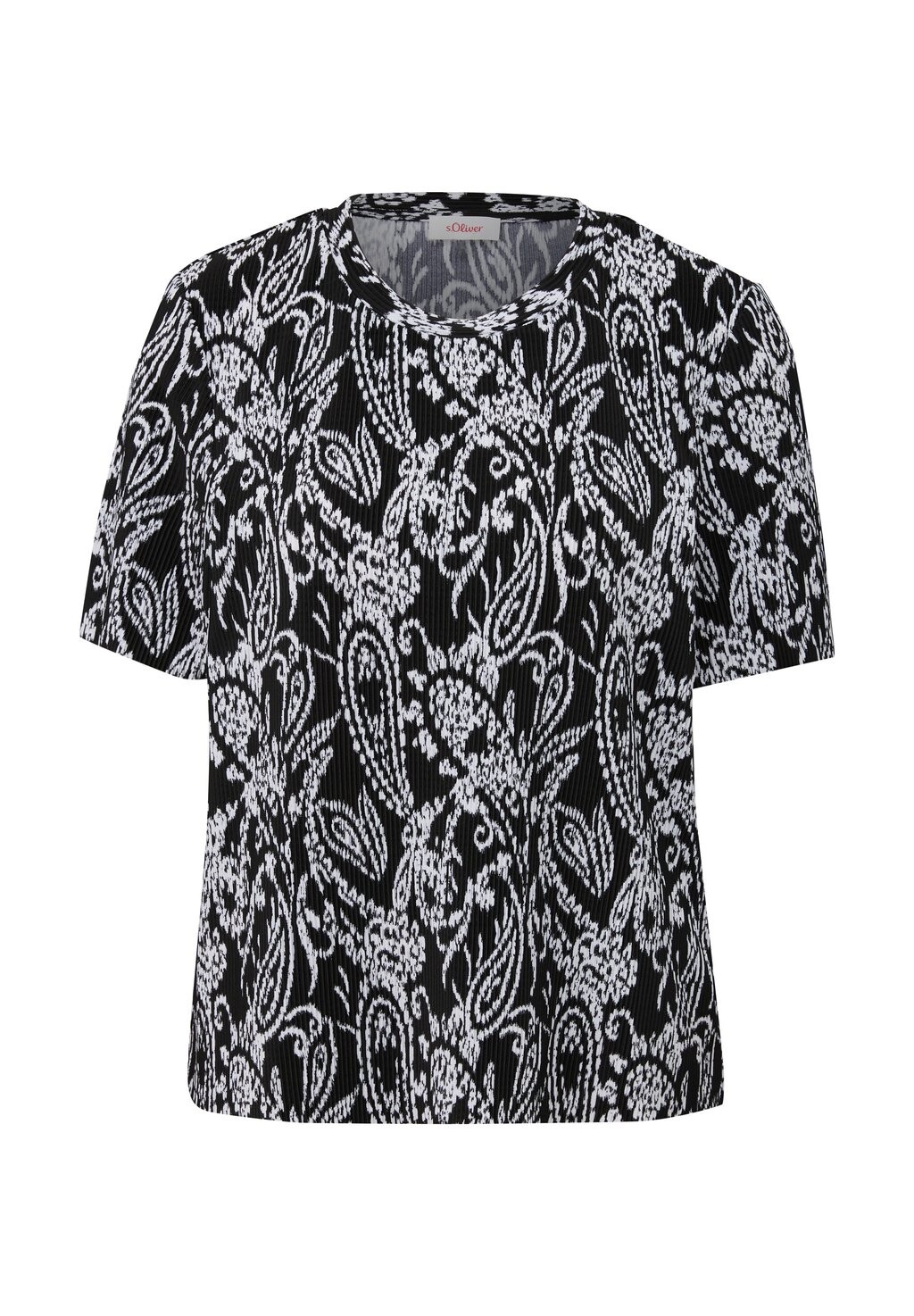 Принт на футболке MIT PLISSEEFALTEN s.Oliver, черный
Принт на футболке MIT PLISSEEFALTEN s.Oliver, черный