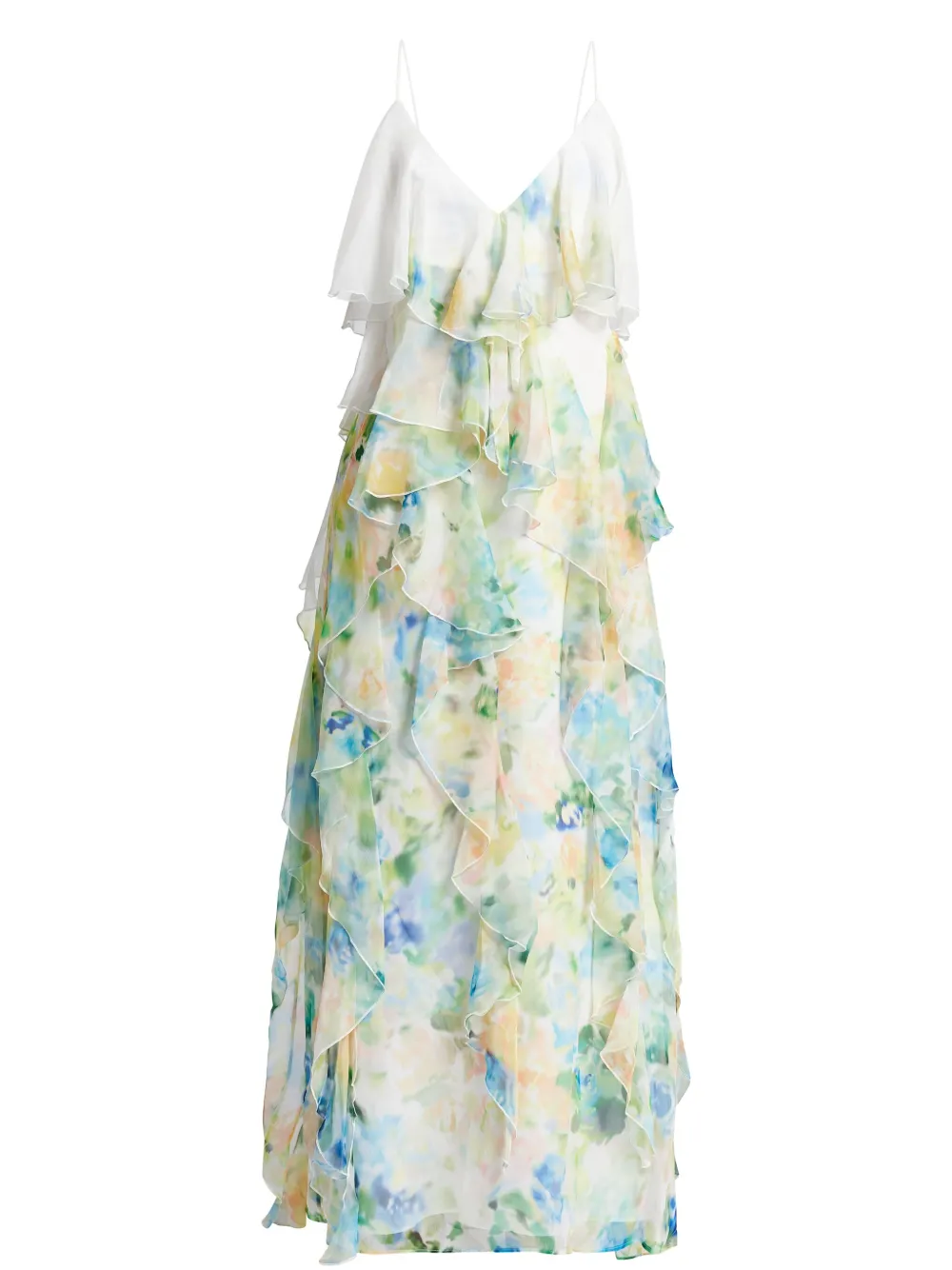 Платье миди с оборками Aje, синий
Платье миди с оборками Aje, синий