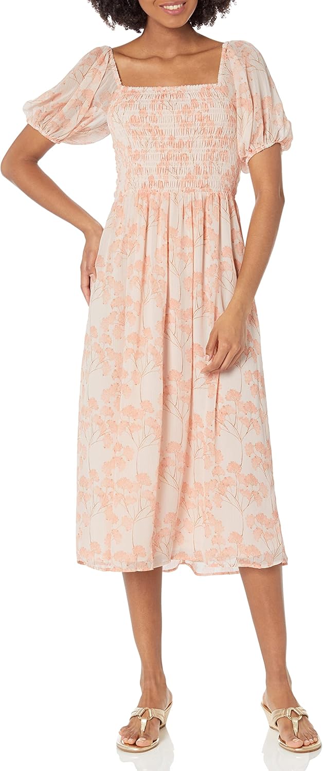 Женское платье макси с рукавами-фонариками и цветочным принтом от Tommy Hilfiger из Нантакета, Powder Pink/Coral
Женское платье макси с рукавами-фонариками и цветочным принтом от Tommy Hilfiger из Нантакета, Powder Pink/Coral