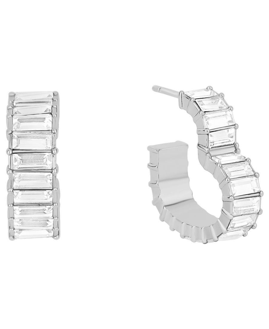 Серьги-кольца в форме сердца из посеребренной латуни с кристаллами And Now This, Silver
Серьги-кольца в форме сердца из посеребренной латуни с кристаллами And Now This, Silver