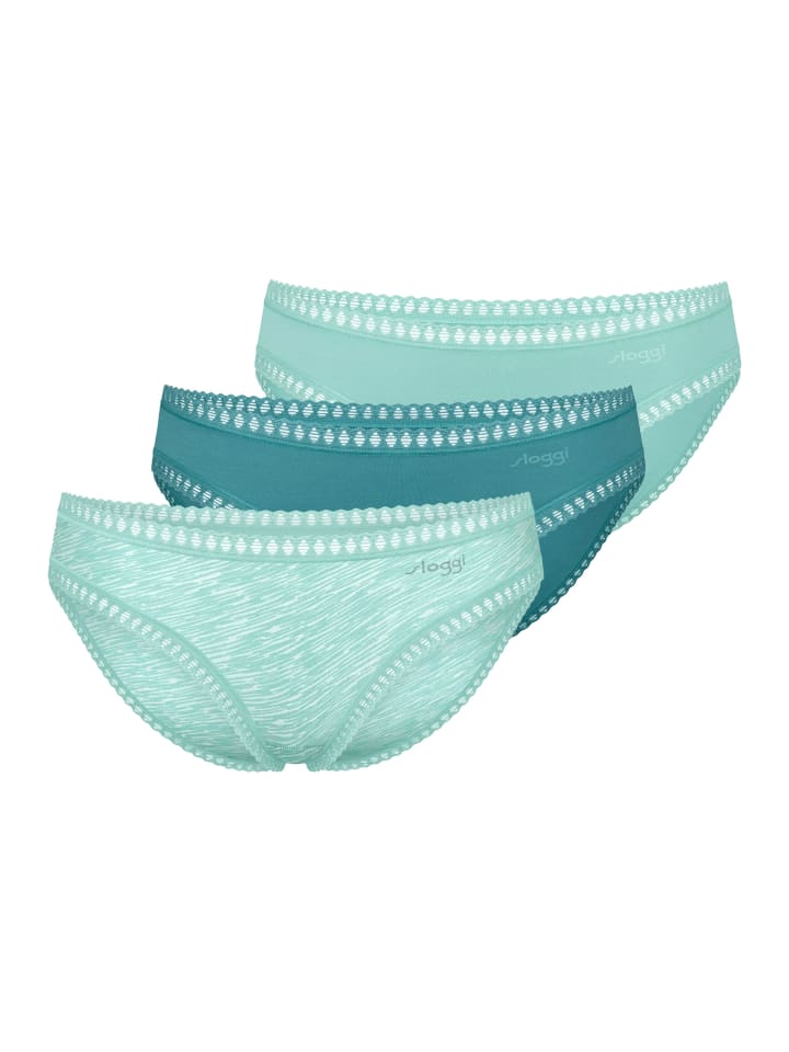 Трусы Sloggi, цвет dunkelgrün/grün 
Трусы Sloggi, цвет dunkelgrün/grün