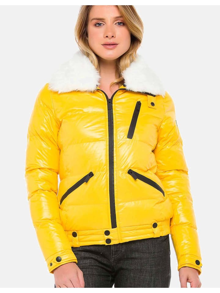 Пуховик Cipo & Baxx Winterjacke mit Kunstfellkragen, цвет YELLOW, Желтый, Пуховик Cipo & Baxx Winterjacke mit Kunstfellkragen, цвет YELLOW 
Пуховик Cipo & Baxx Winterjacke mit Kunstfellkragen, цвет YELLOW, Желтый, Пуховик Cipo & Baxx Winterjacke mit Kunstfellkragen, цвет YELLOW