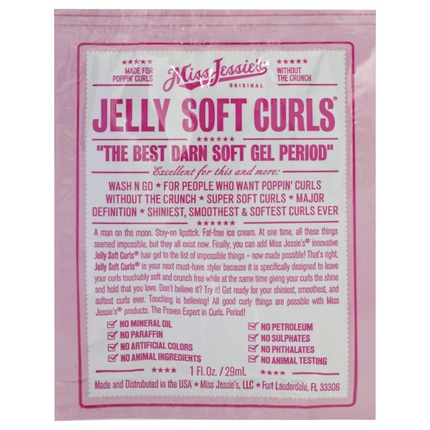 Гель для укладки кудрей Miss Jessie's Jelly Soft Curl, 30 мл, подходит для мужчин и женщин. Miss Jessie'S
Гель для укладки кудрей Miss Jessie's Jelly Soft Curl, 30 мл, подходит для мужчин и женщин. Miss Jessie'S