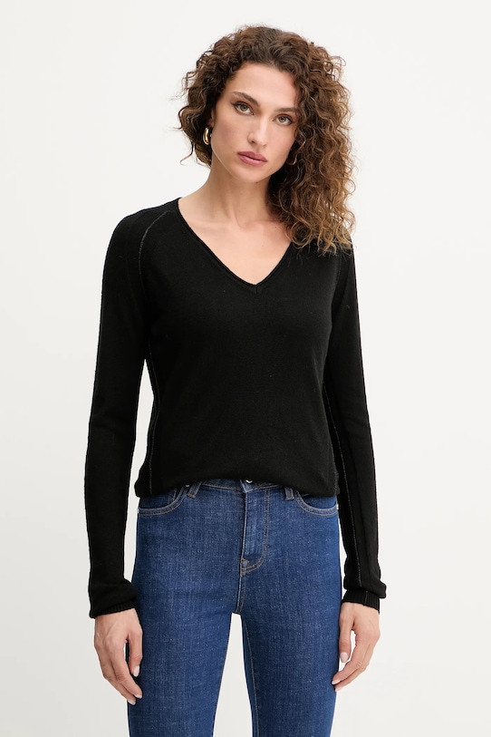 Свитер с добавлением шерсти DIEGOROSA Silvian Heach, черный
Свитер с добавлением шерсти DIEGOROSA Silvian Heach, черный