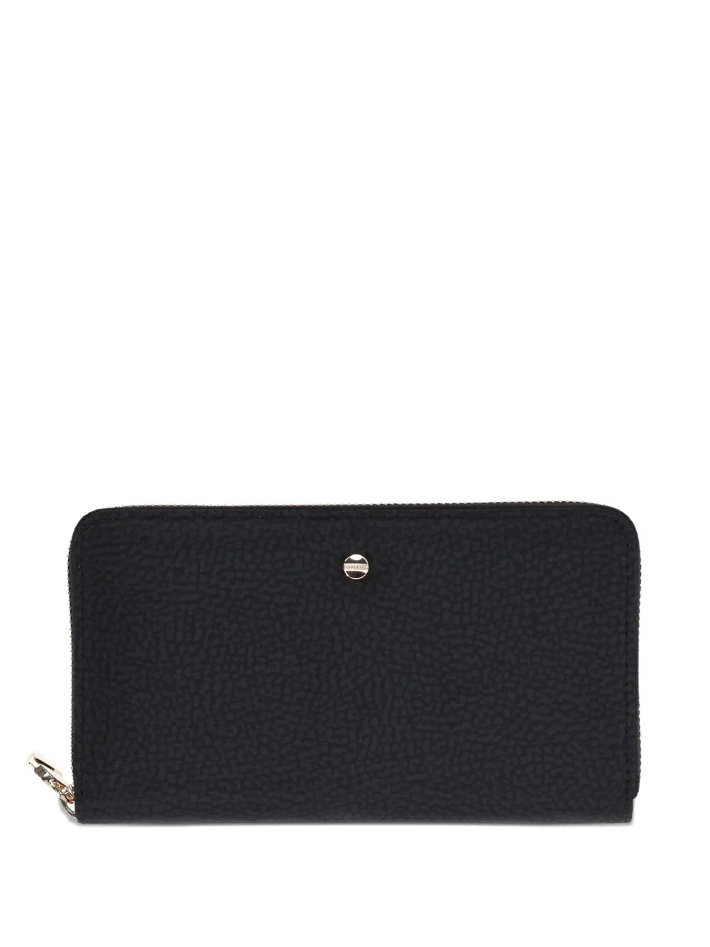 Кошелек с круговой молнией Borbonese, черный
Кошелек с круговой молнией Borbonese, черный