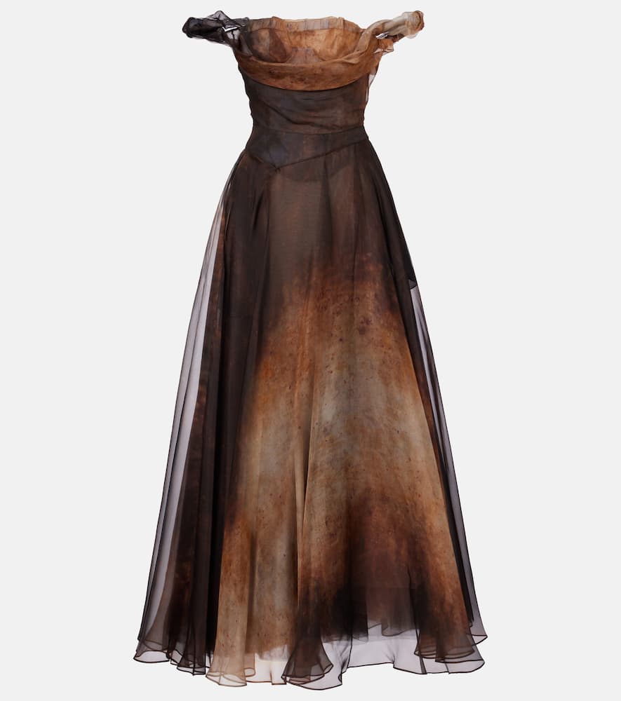 Шёлковое платье-бюстье chichi Vivienne Westwood, Brown
Шёлковое платье-бюстье chichi Vivienne Westwood, Brown