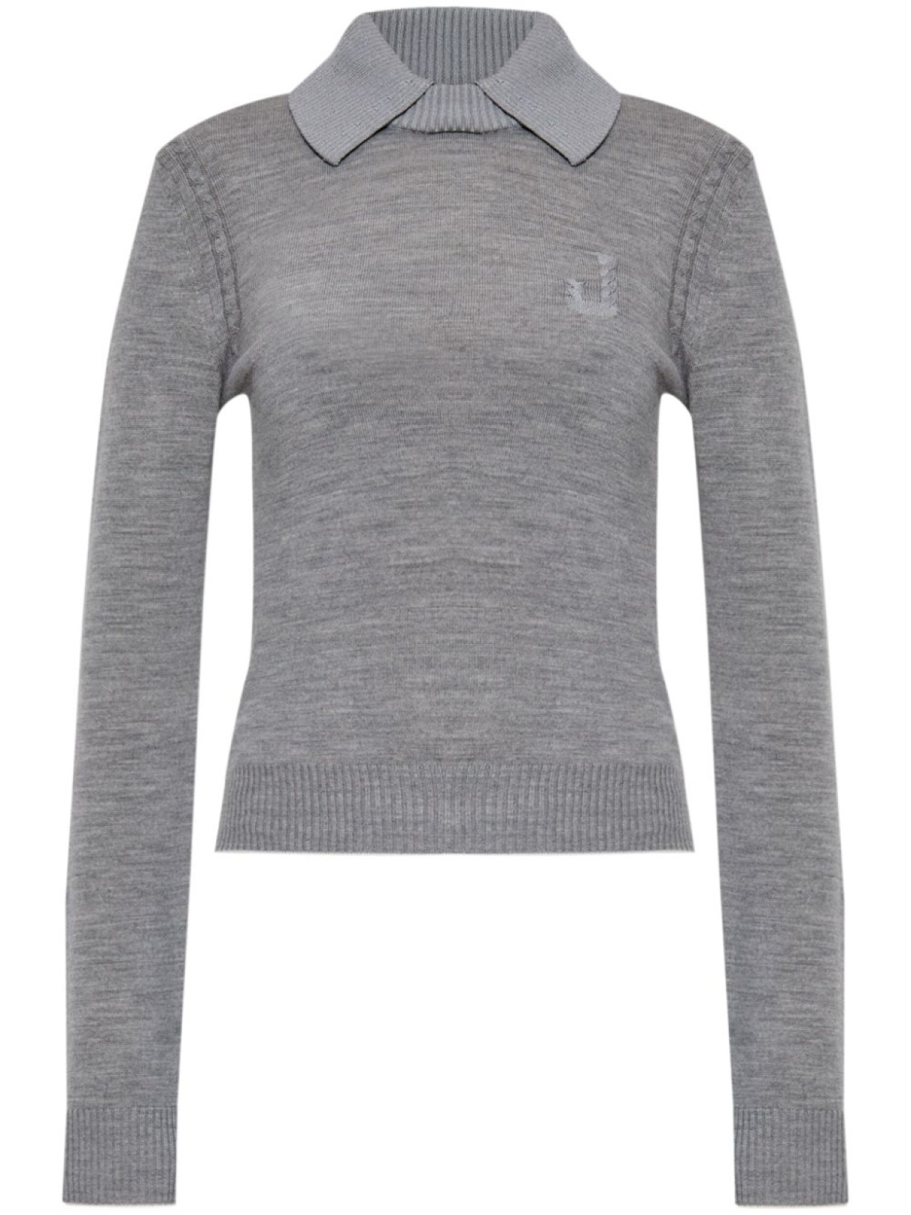 Jacquemus джемпер с вышитым логотипом, серый
Jacquemus джемпер с вышитым логотипом, серый