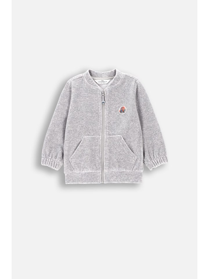 Толстовка на молнии серого цвета Coccodrillo
Толстовка на молнии серого цвета Coccodrillo