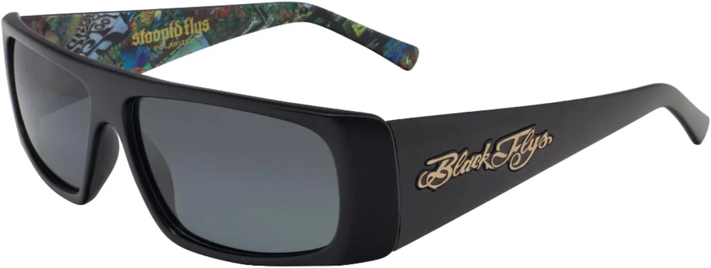Солнцезащитные очки BLACK FLYS STOOPID FLY/Slightly Stoopid/Очки с изображением обложки альбома black flys eyeglasses, Matte Black W/ Smoke Polarized Lens
Солнцезащитные очки BLACK FLYS STOOPID FLY/Slightly Stoopid/Очки с изображением обложки альбома black flys eyeglasses, Matte Black W/ Smoke Polarized Lens