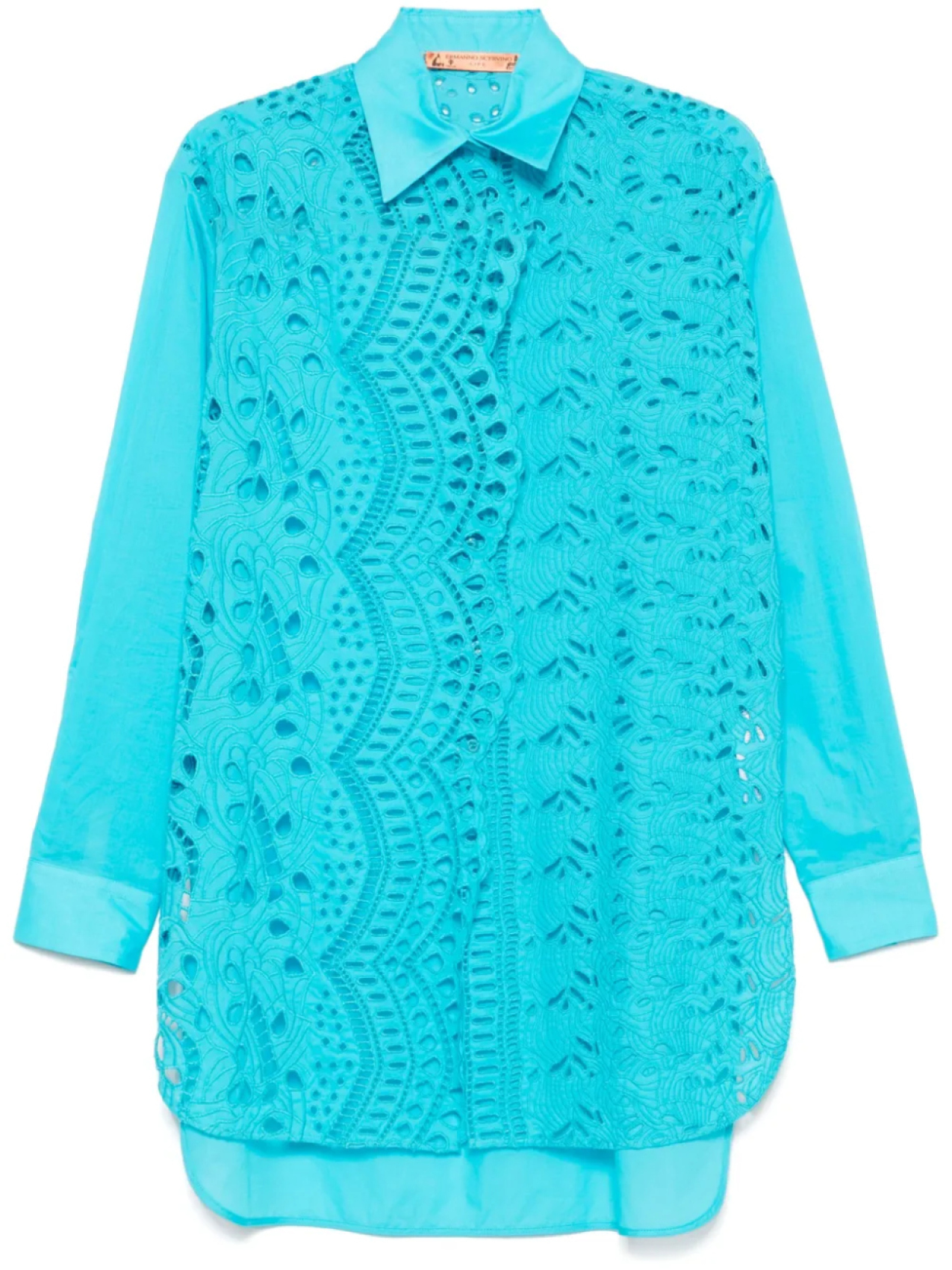 Ermanno Scervino рубашка с цветочной вышивкой, синий
Ermanno Scervino рубашка с цветочной вышивкой, синий