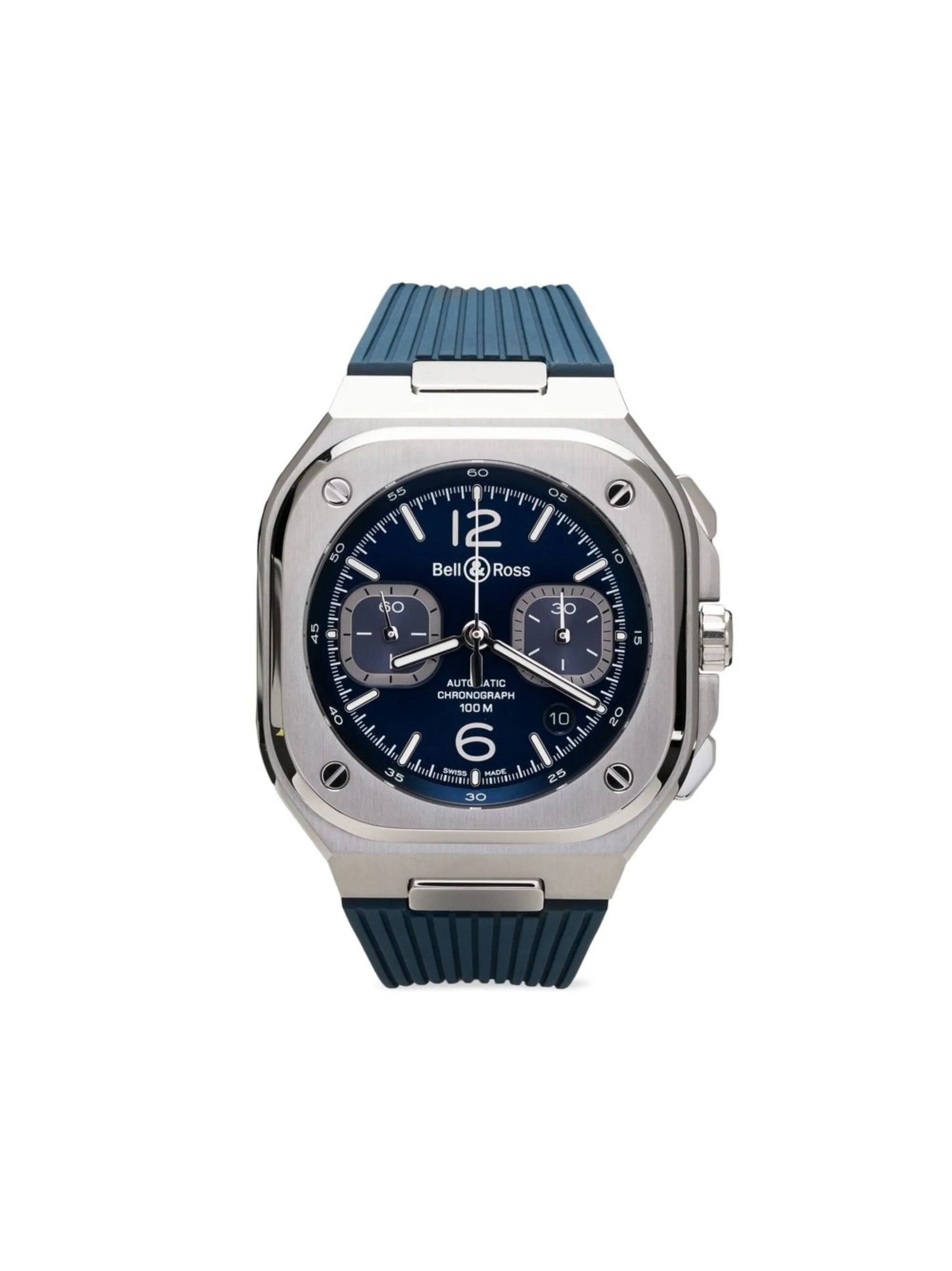 Наручные часы BR-05 Chrono 42 мм Bell & Ross, синий
Наручные часы BR-05 Chrono 42 мм Bell & Ross, синий