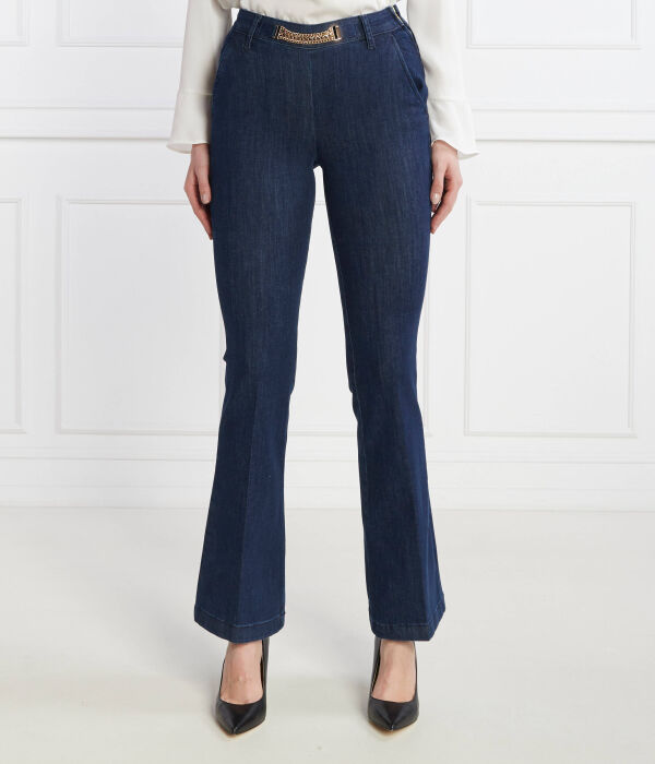 Джинсы женские Liu Jo клеш с декоративной пряжкой, синий
Джинсы женские Liu Jo клеш с декоративной пряжкой, синий