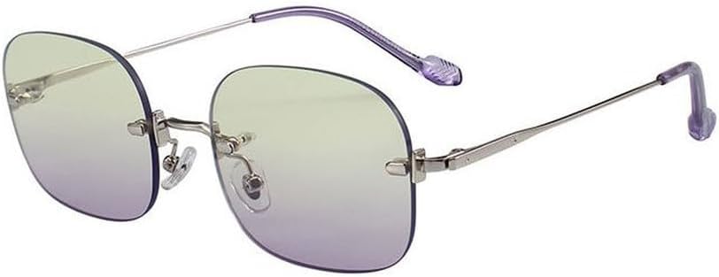 Солнцезащитные очки без оправы 2027 года для женщин, винтажные солнцезащитные очки в стиле ретро, маленькая оправа, защита от УФ-излучения UV400 с градиентом MTZJH, 6
Солнцезащитные очки без оправы 2027 года для женщин, винтажные солнцезащитные очки в стиле ретро, маленькая оправа, защита от УФ-излучения UV400 с градиентом MTZJH, 6