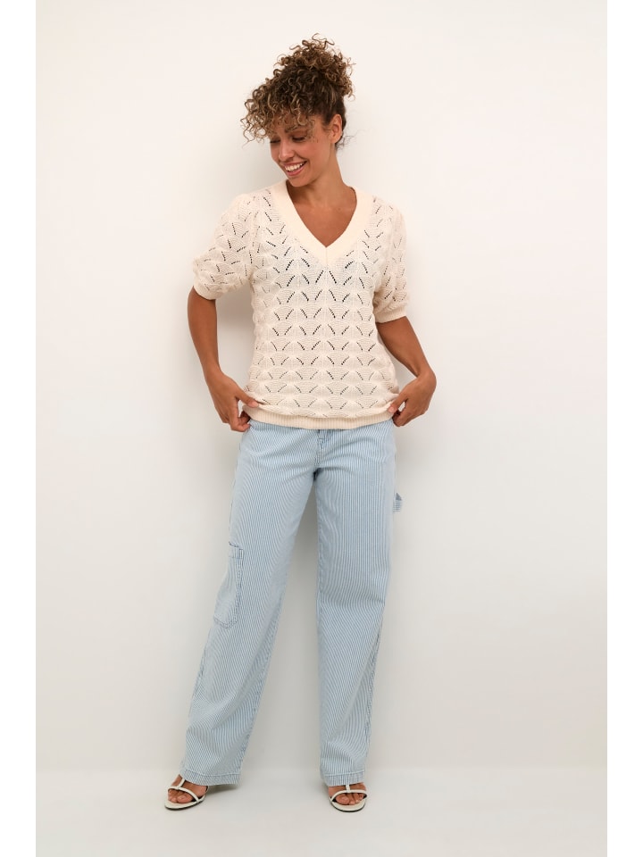 Cream Вязаный свитер CRHami свободного кроя в цвете «Эггног»
Cream Вязаный свитер CRHami свободного кроя в цвете «Эггног»