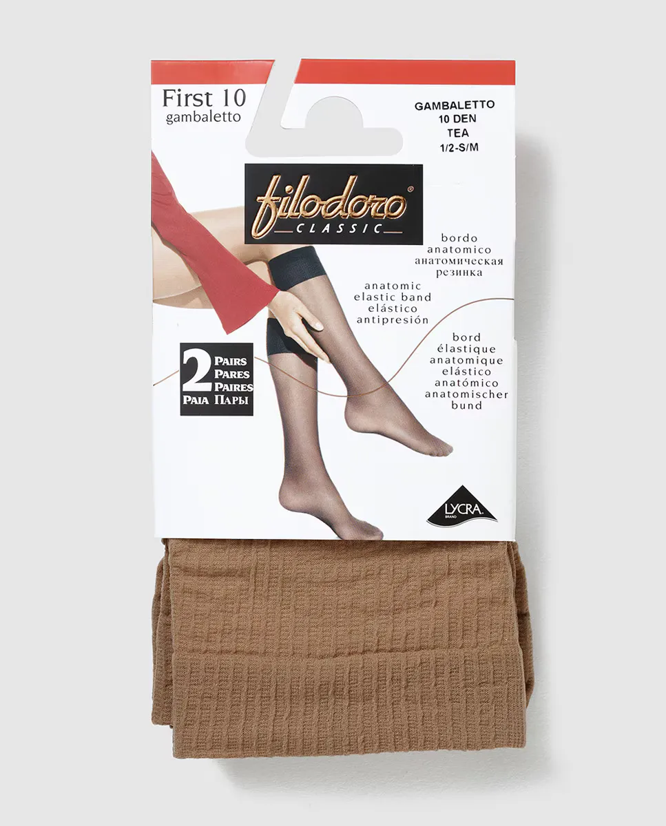 Комплект из двух мини-колготок плотностью 10 ден с анти-давящей резинкой Filodoro, бежевый
Комплект из двух мини-колготок плотностью 10 ден с анти-давящей резинкой Filodoro, бежевый