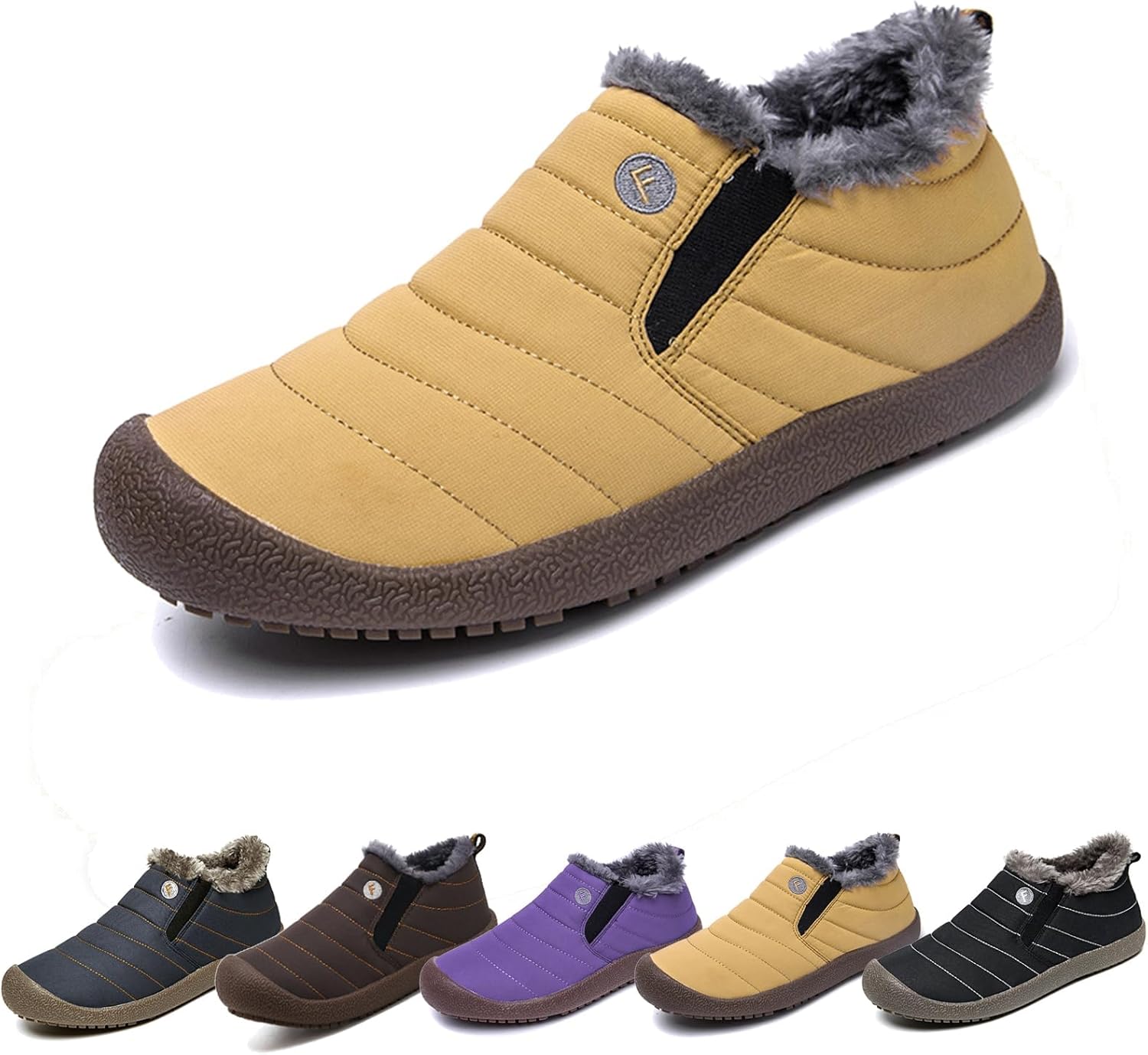 Мужские водонепроницаемые ботинки YAMIELO, женские сапоги для снега, теплые ботинки с плюшевой подкладкой, противоскользящие, желтый
Мужские водонепроницаемые ботинки YAMIELO, женские сапоги для снега, теплые ботинки с плюшевой подкладкой, противоскользящие, желтый