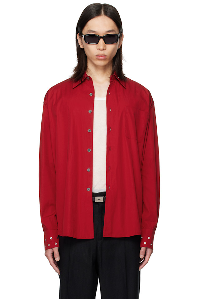 Our Legacy Красная рубашка сверху
Our Legacy Красная рубашка сверху