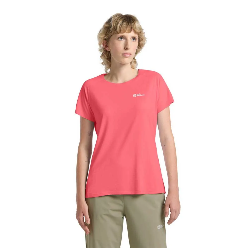 Футболка с коротким рукавом Jack Wolfskin Prelight Stride, розовый
Футболка с коротким рукавом Jack Wolfskin Prelight Stride, розовый