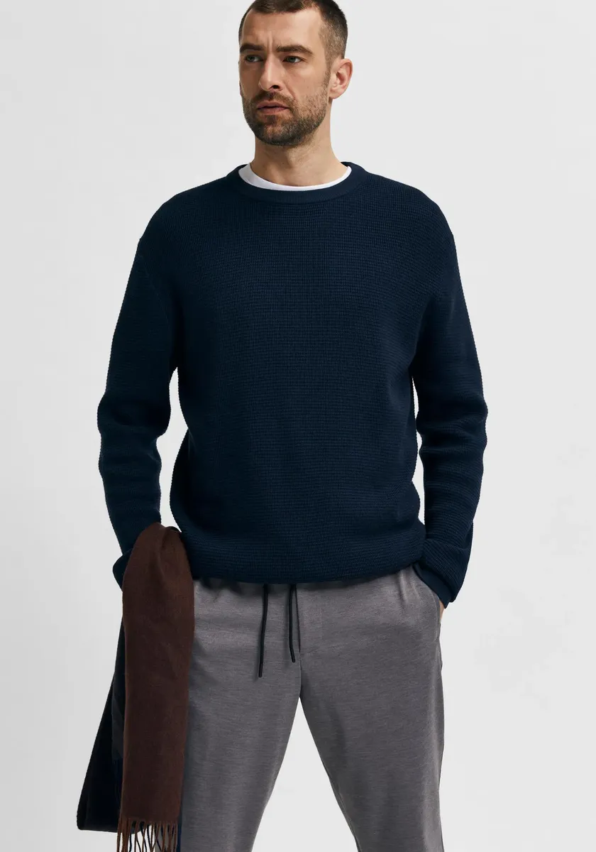 Свитер с круглым вырезом SELECTED HOMME "ROCKS KNIT CREW NECK", цвет Dark Sapphire
Свитер с круглым вырезом SELECTED HOMME "ROCKS KNIT CREW NECK", цвет Dark Sapphire