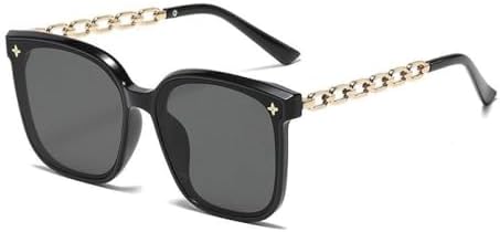 Квадратные панк-солнцезащитные очки для женщин и мужчин, модные коричнево-черные солнцезащитные очки с защитой от УФ-излучения UV400, классические солнцезащитные очки MTZJH, Gold
Квадратные панк-солнцезащитные очки для женщин и мужчин, модные коричнево-черные солнцезащитные очки с защитой от УФ-излучения UV400, классические солнцезащитные очки MTZJH, Gold