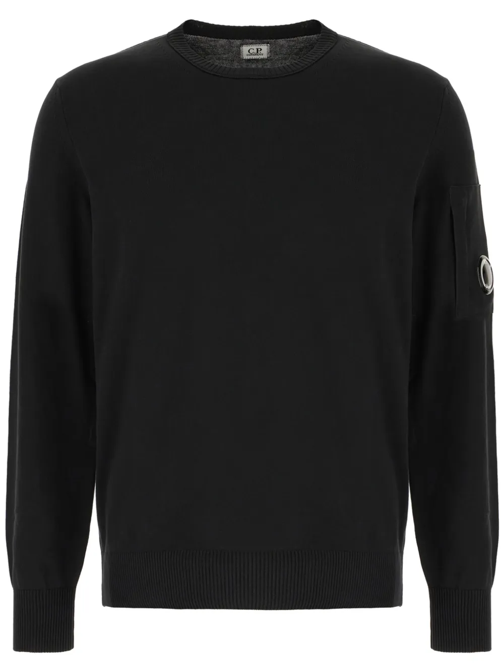 Джемпер с круглым вырезом C.P. Company, черный
Джемпер с круглым вырезом C.P. Company, черный