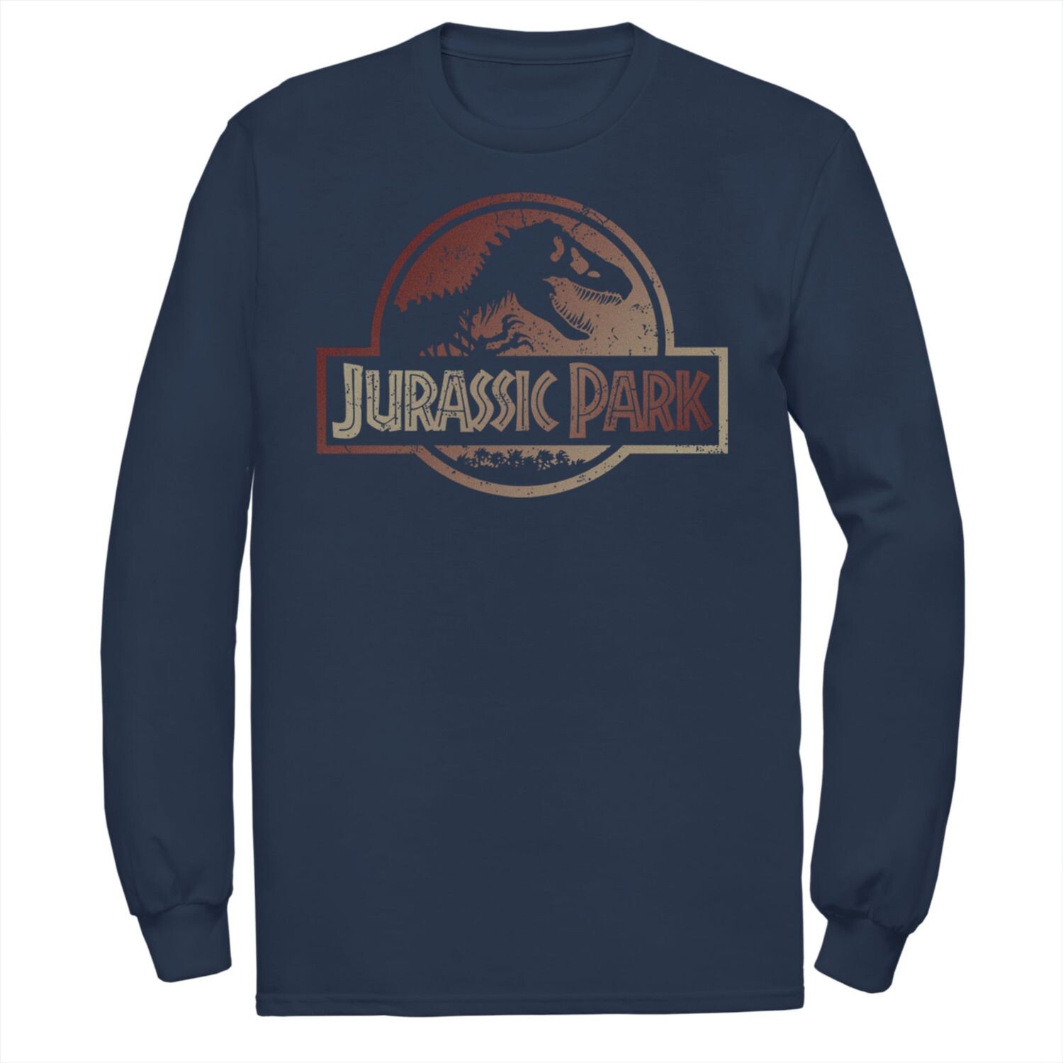 Мужская синяя и фиолетовая футболка с логотипом Fossil с длинными рукавами и изображением «Парк Юрского периода» Licensed Character, синий
Мужская синяя и фиолетовая футболка с логотипом Fossil с длинными рукавами и изображением «Парк Юрского периода» Licensed Character, синий