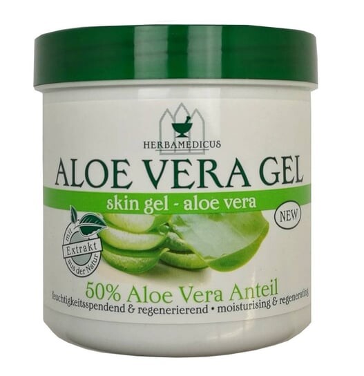 Гель Алоэ 50% для сухой кожи - 250 мл Herbamedicus, Aloe Vera
Гель Алоэ 50% для сухой кожи - 250 мл Herbamedicus, Aloe Vera