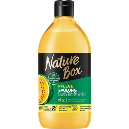 Кондиционер для волос 385 мл с дыней холодного отжима Nature Box
Кондиционер для волос 385 мл с дыней холодного отжима Nature Box