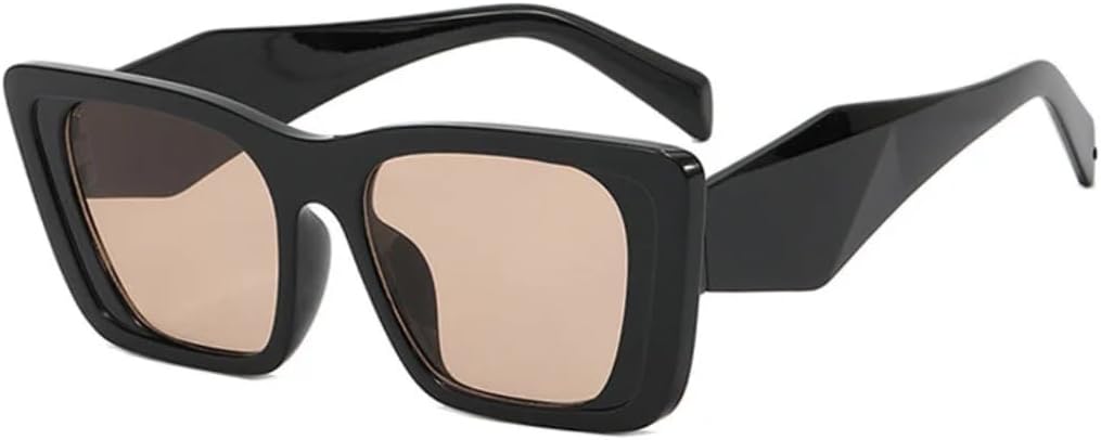 Солнцезащитные очки с защитой от УФ-излучения UV400 | Легкая оправа в стиле панк конфетных цветов | Для женщин и мужчин, для занятий спортом на открытом воздухе и вождения DSVIGF, Black-lightbrown
Солнцезащитные очки с защитой от УФ-излучения UV400 | Легкая оправа в стиле панк конфетных цветов | Для женщин и мужчин, для занятий спортом на открытом воздухе и вождения DSVIGF, Black-lightbrown