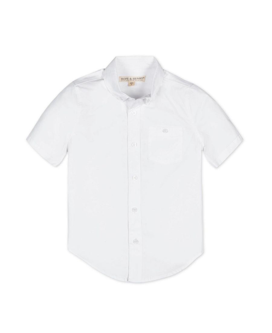 Детская рубашка с коротким рукавом из эластичного поплина на пуговицах Hope & Henry, White short sleeve
Детская рубашка с коротким рукавом из эластичного поплина на пуговицах Hope & Henry, White short sleeve