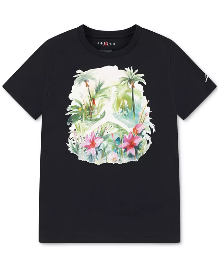 Футболка с коротким рукавом и принтом MJ Poolside для мальчиков старшего возраста Jordan, черный
Футболка с коротким рукавом и принтом MJ Poolside для мальчиков старшего возраста Jordan, черный