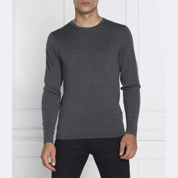 Шерстяной свитер обычного кроя Calvin Klein, серый
Шерстяной свитер обычного кроя Calvin Klein, серый