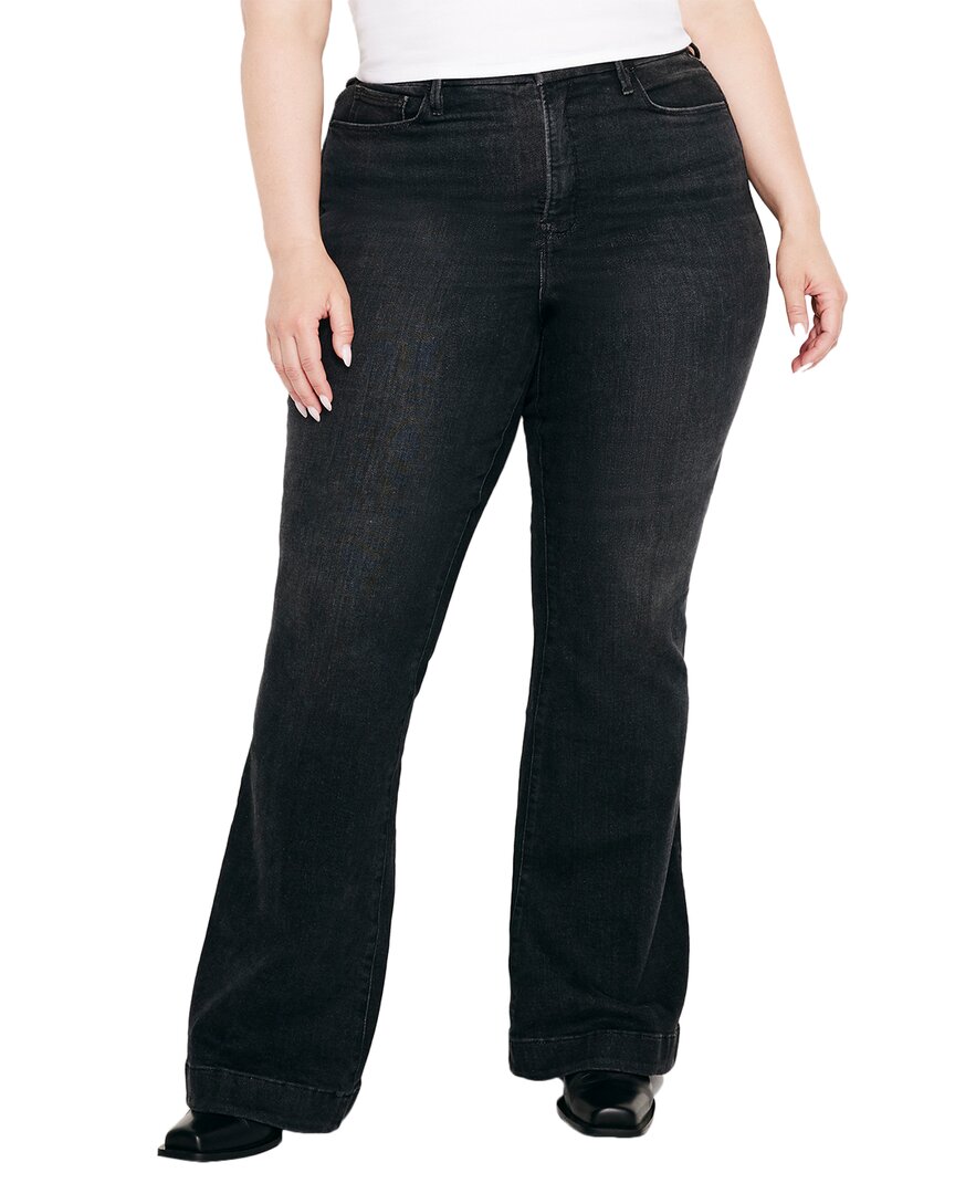 GOOD AMERICAN Good Leggs Flare Черные джинсы
GOOD AMERICAN Good Leggs Flare Черные джинсы