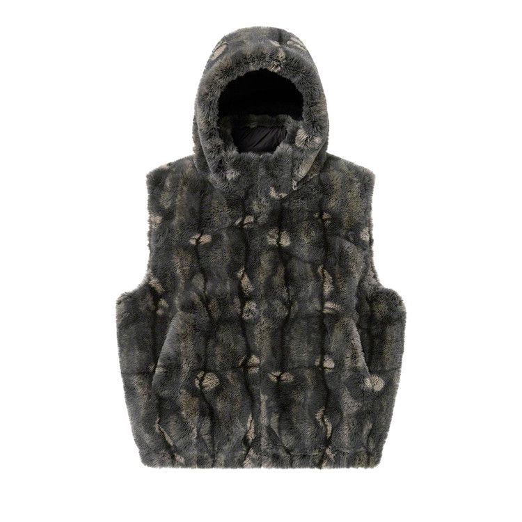 Утепленный жилет Supreme Faux Fur Hooded Vest, Black
Утепленный жилет Supreme Faux Fur Hooded Vest, Black