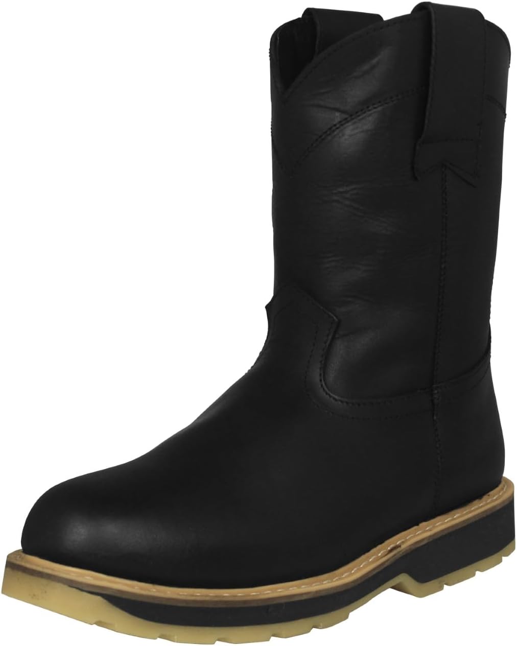 Мужские ботинки 710RA черные с кожаной подошвой, амортизирующей удар, без шнурков, мягкий носок Cowboy Professional
Мужские ботинки 710RA черные с кожаной подошвой, амортизирующей удар, без шнурков, мягкий носок Cowboy Professional