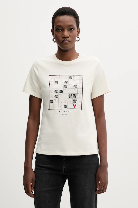 Футболка CLOWN из хлопка Weekend Max Mara, бежевый
Футболка CLOWN из хлопка Weekend Max Mara, бежевый