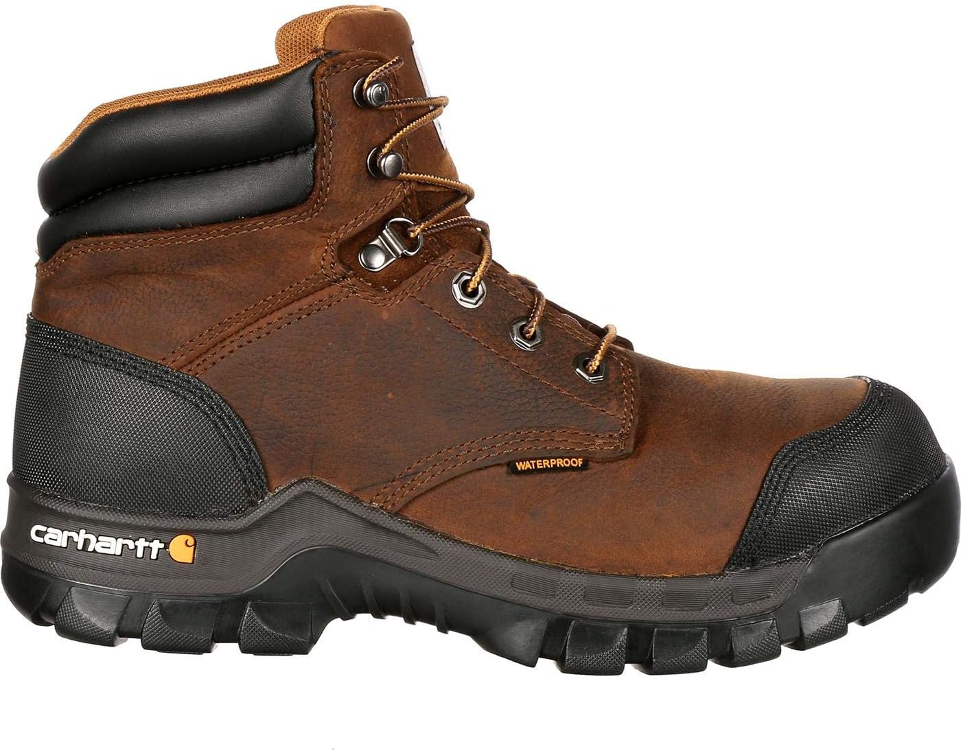 Мужские рабочие ботинки Carhartt CMF6380 Rugged Flex водонепроницаемые, с шестидюймовой высокой голенью, темно-коричневый
Мужские рабочие ботинки Carhartt CMF6380 Rugged Flex водонепроницаемые, с шестидюймовой высокой голенью, темно-коричневый